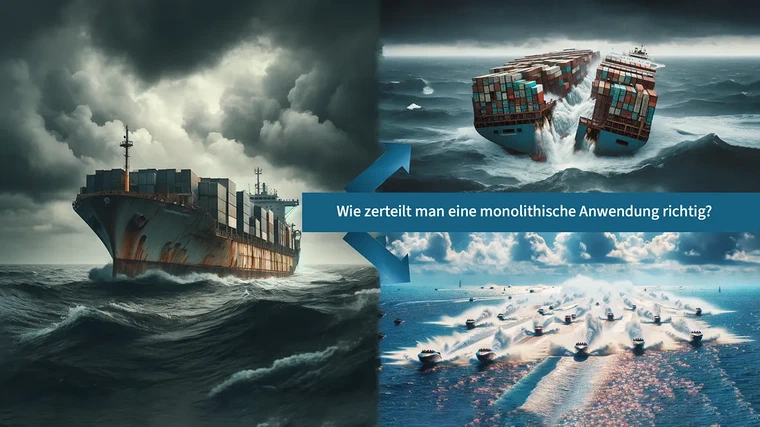 Beim Aufteilen von großen Anwendungen kann einiges schiefgehen!